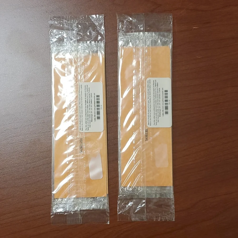 FRESH ORANGE scented bookmark, set of 3 from Gold‎ Canyon